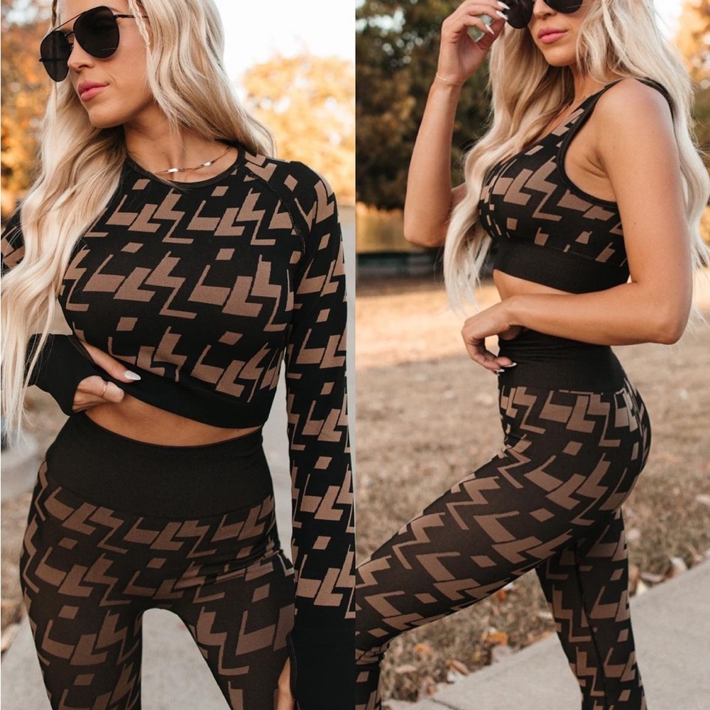 Luxe Activewear The Post “Lauren” set